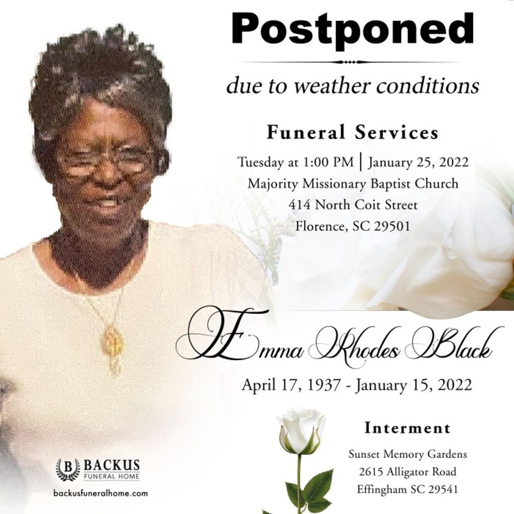 Emma Rhodes Black Profile Photo