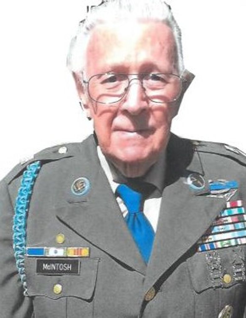 Sfc Jack Mcintosh, U.S. Army, Ret.