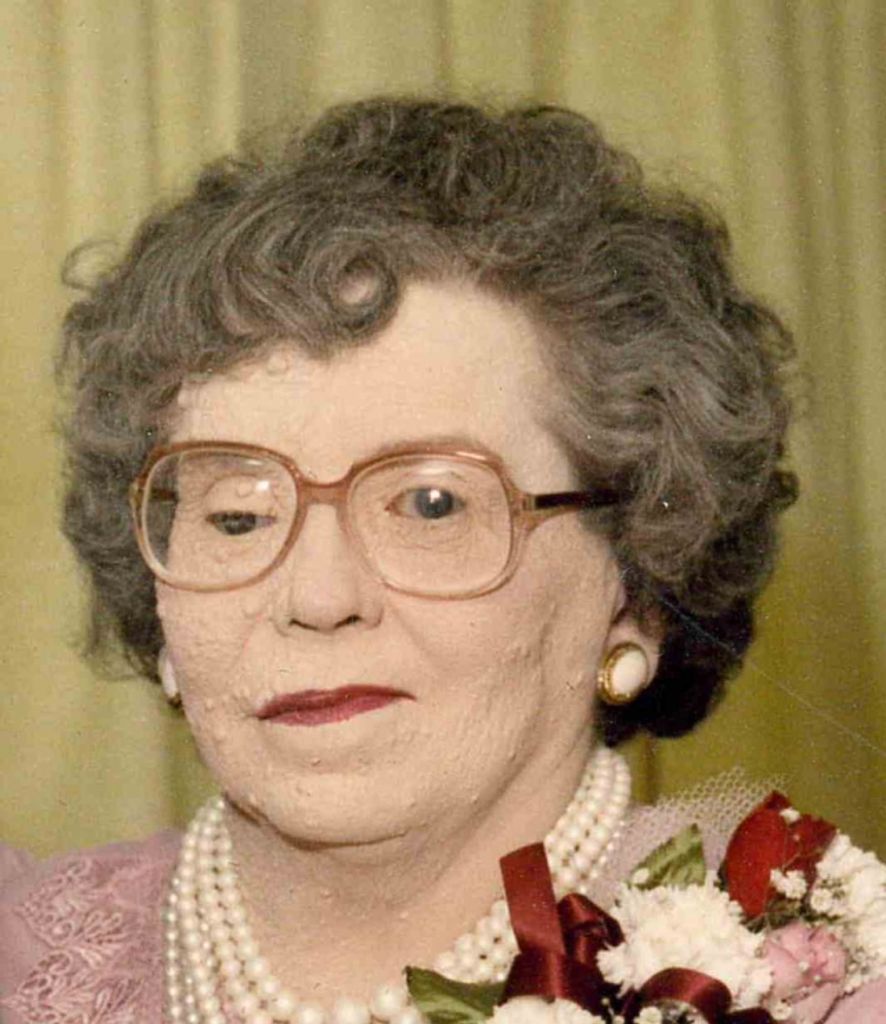 Mary "Mitzie" Mahne