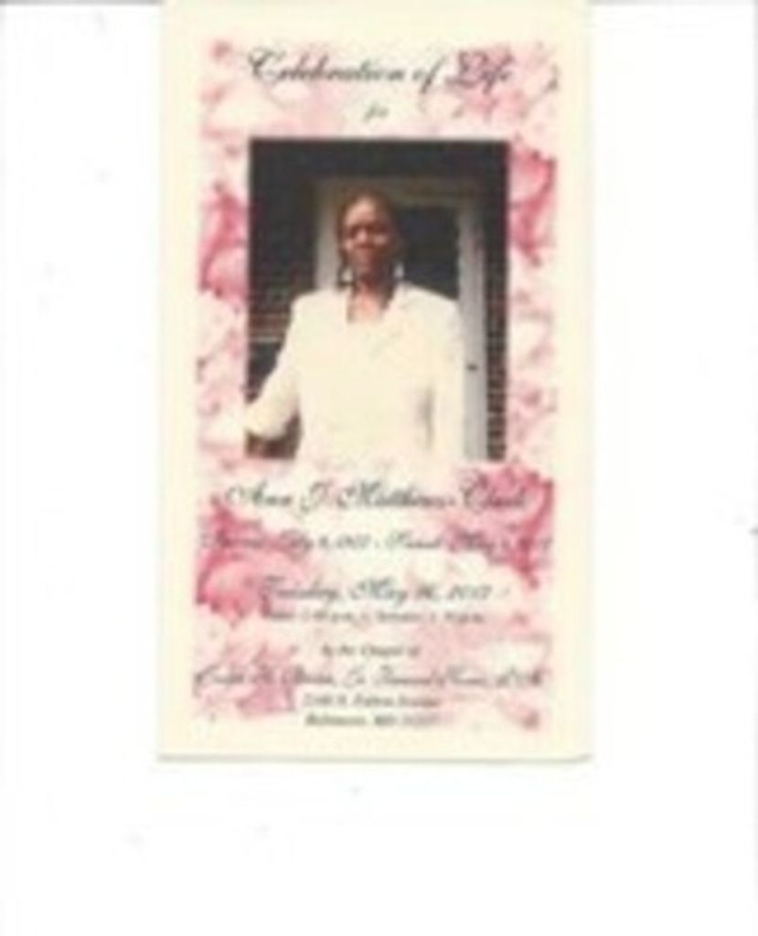 Ann J. Matthews-Clark