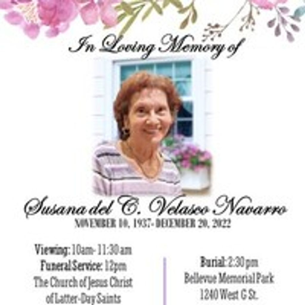 Susana Del Carmen Velasco Navarro