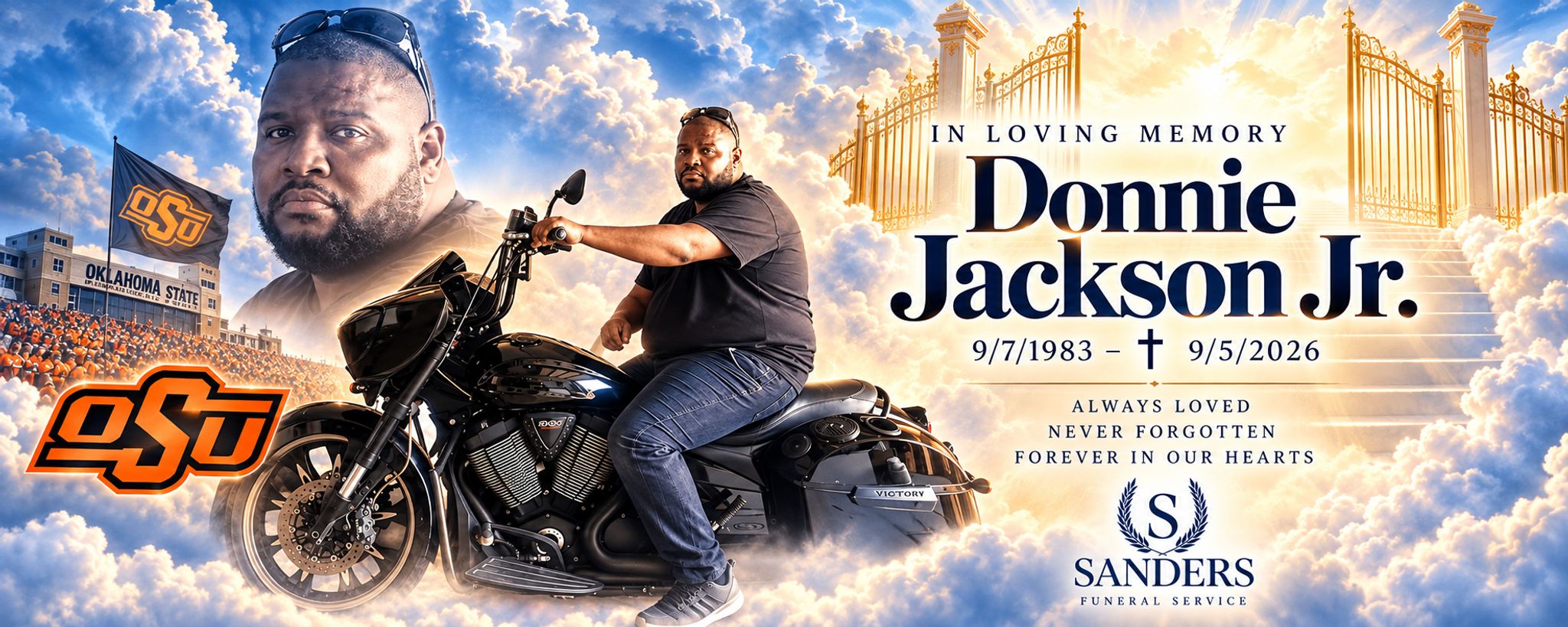 Cover for Donnie Ray Jackson Jr's Obituary