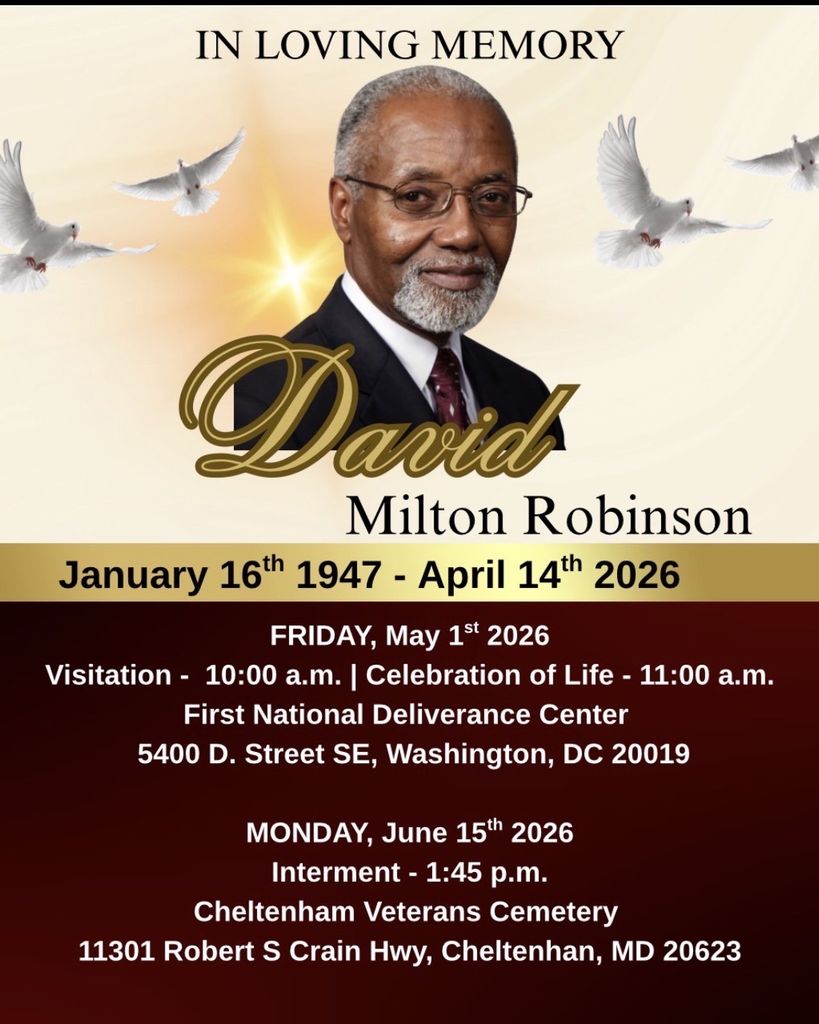 David Milton Robinson Profile Photo