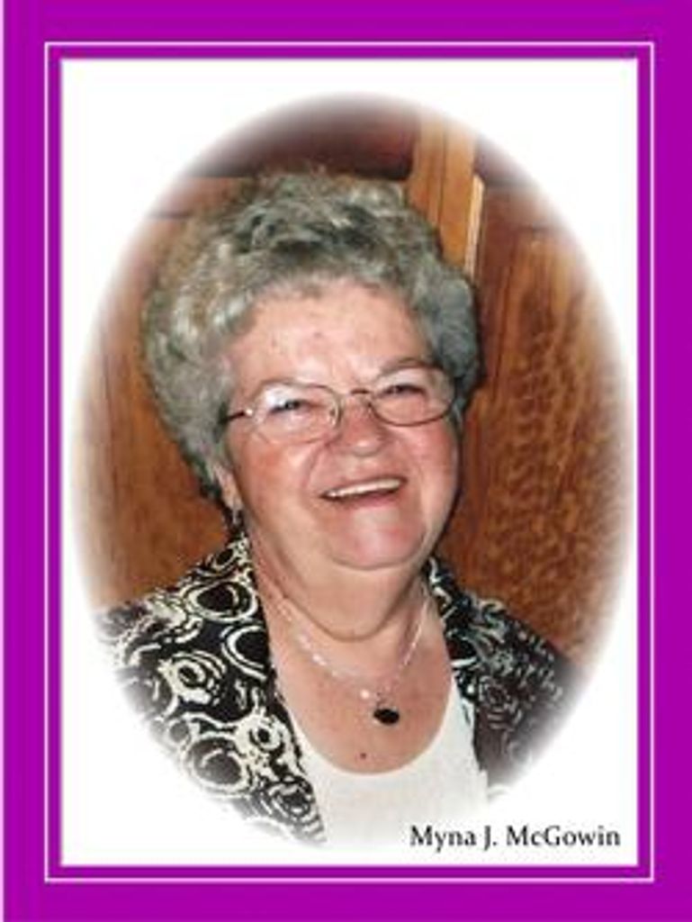 Myna Jane (Patterson) Mcgowin Profile Photo