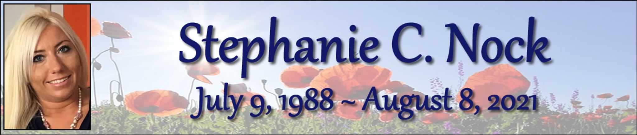 Cover photo for Stephanie Nock's Obituary
