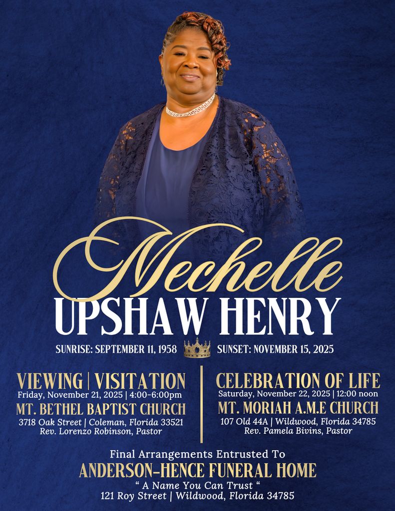 Mechelle "Vette" Upshaw Henry Profile Photo