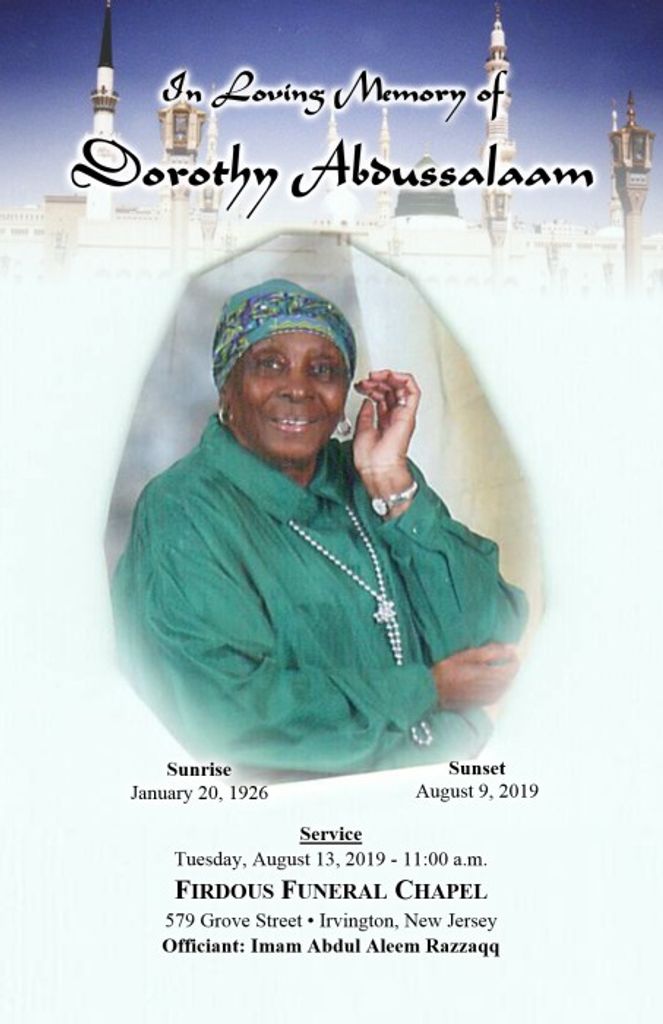 Dorothy Abdussalaam Profile Photo