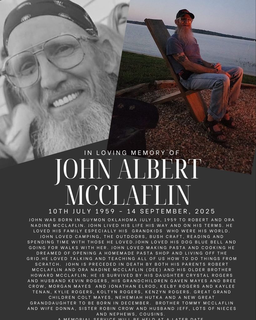 John Albert McClaflin Profile Photo