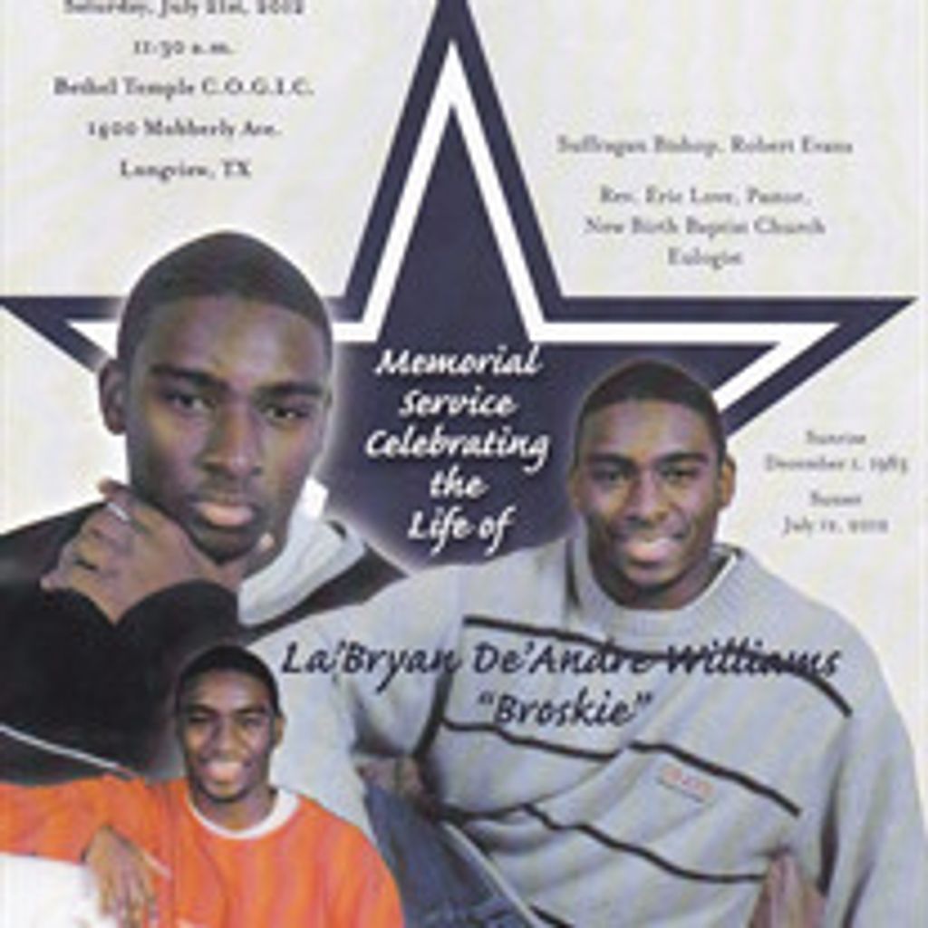 LaBryan De'Andre "Broskie" Williams