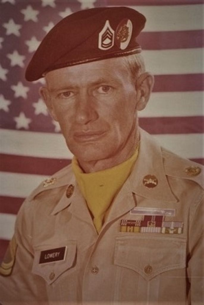 Msg Melvin Elija Lowery, Us Army (Ret.)