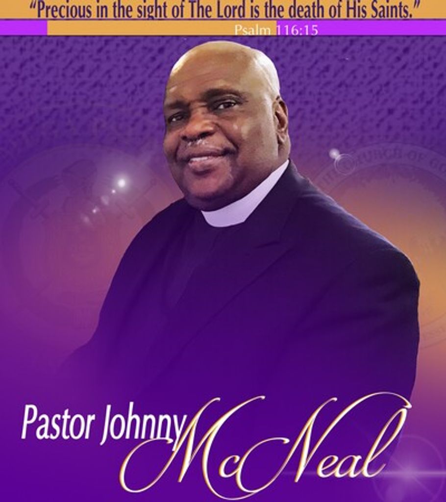 Pastor Johnny Mcneal