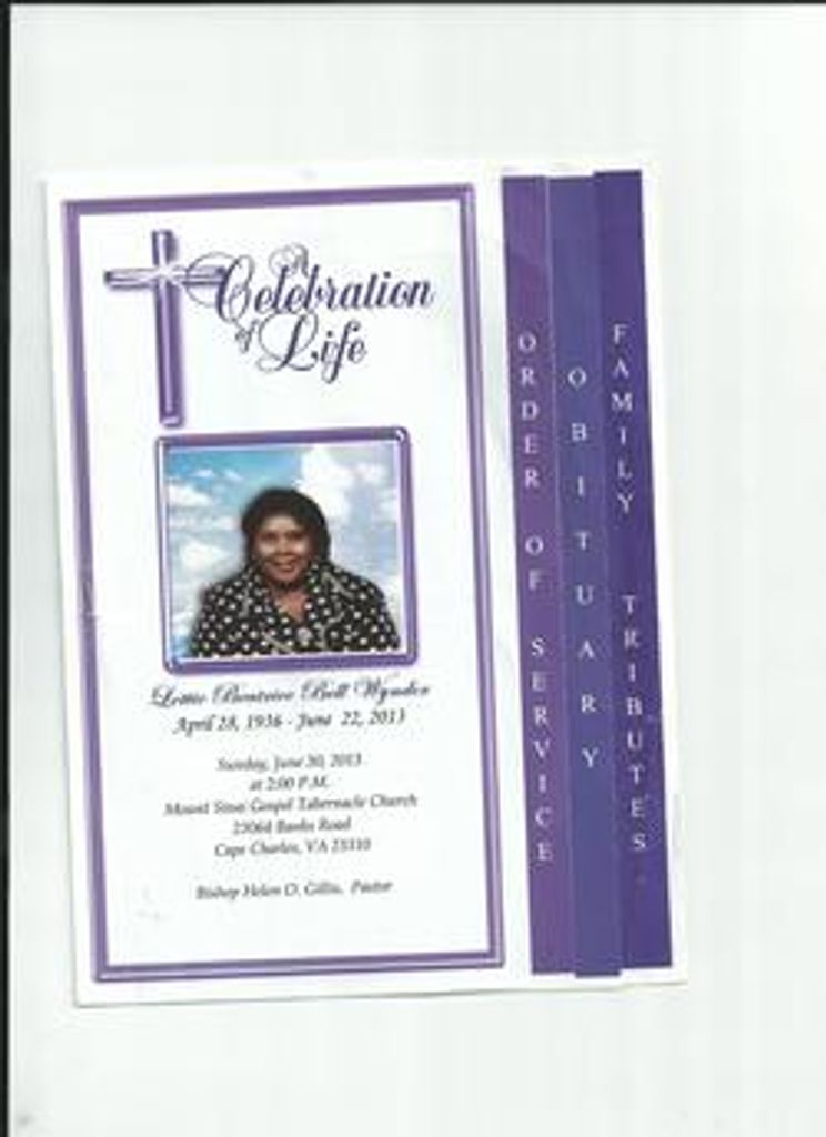 Lottie Beatrice Bell Wynder Profile Photo