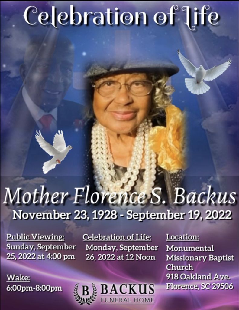 Florence Smith Backus Profile Photo