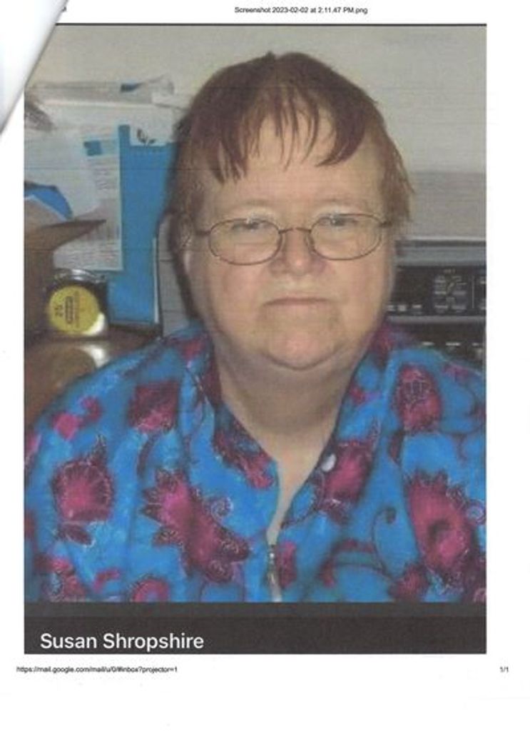 Susan Ione Shropshire Profile Photo