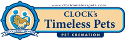 Clock's Timeless Pets Logo