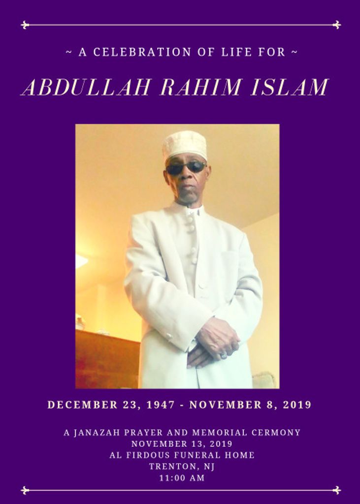 Abdullah Rahim Islam Profile Photo