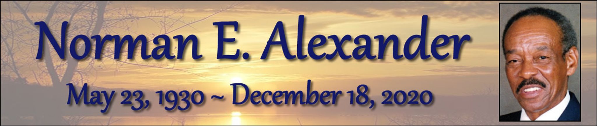Cover photo for Norman Alexander's Obituary