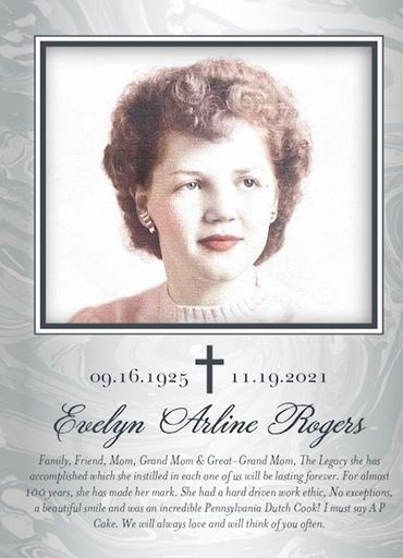 Evelyn Arline Rogers Profile Photo