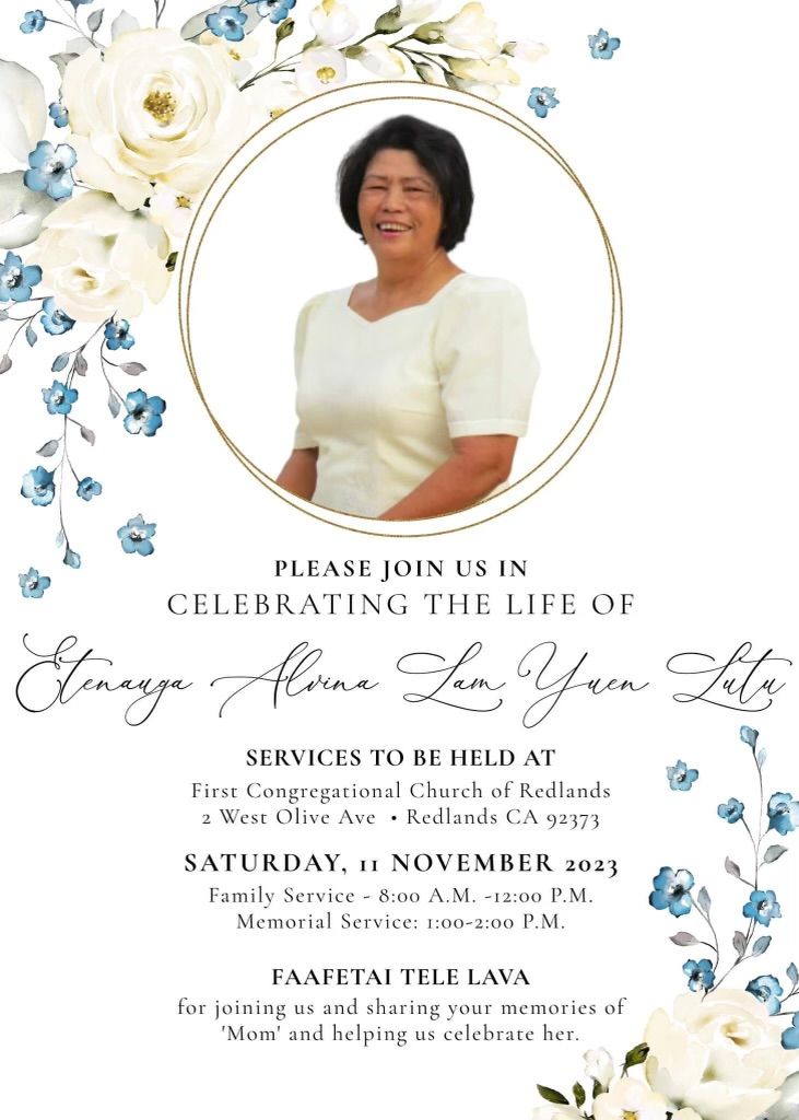 Etenauga Alvina Lam Yuen Lutu Profile Photo