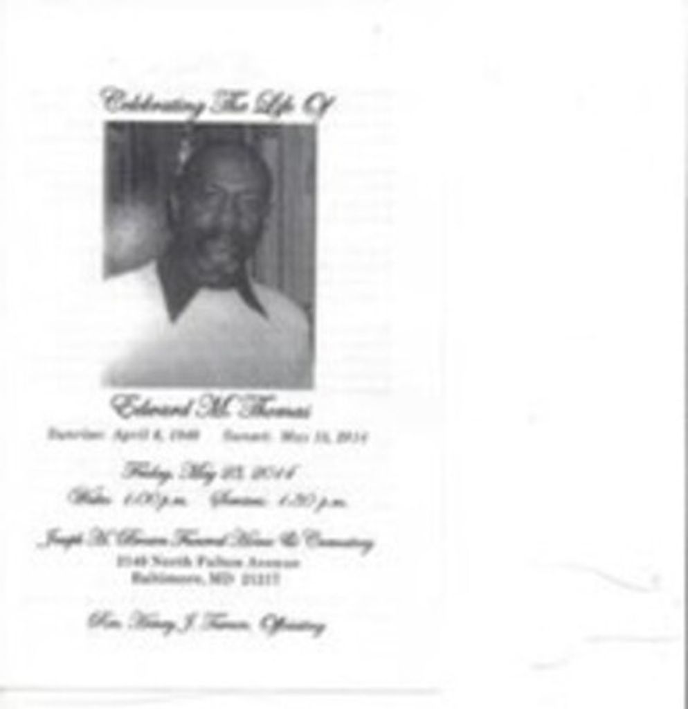 Edward Mathews Thomas