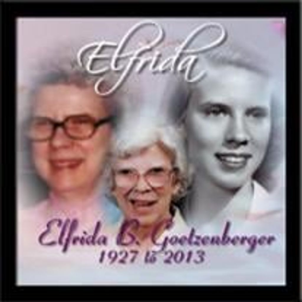 Elfrida B. Goetzenberger