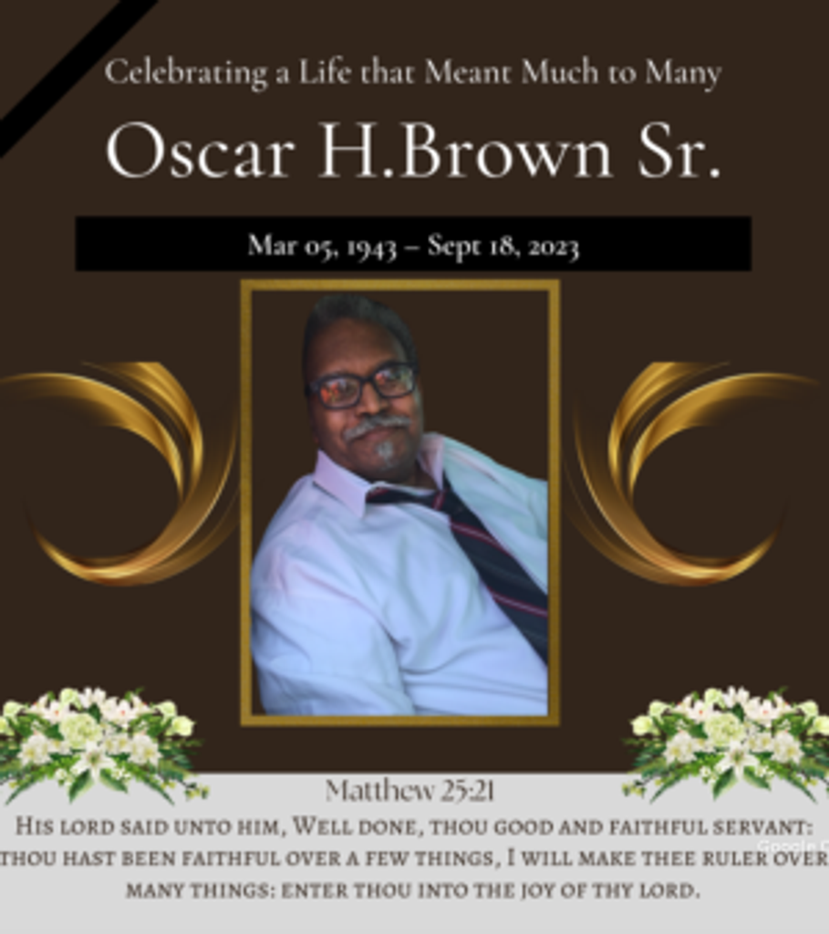 Oscar H Brown Sr Profile Photo