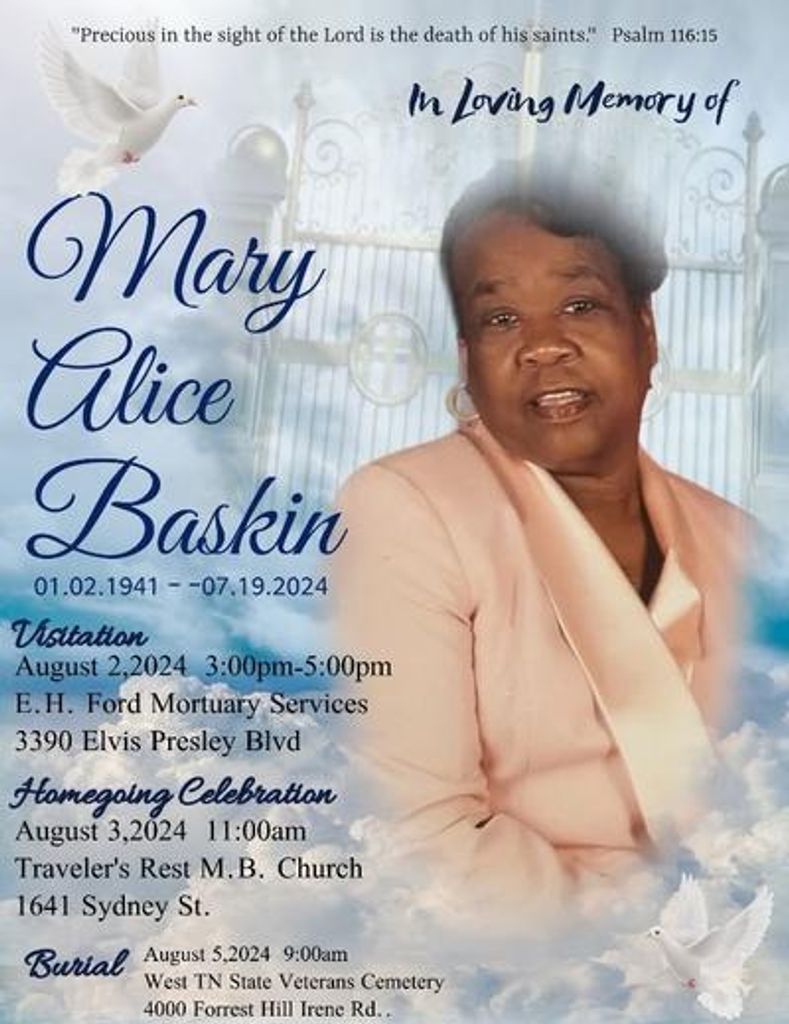 Mary Alice Baskins Profile Photo