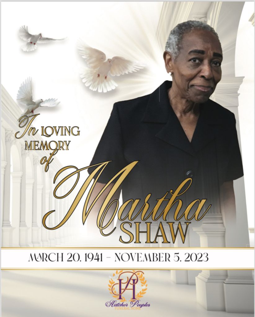 Martha Shaw Profile Photo