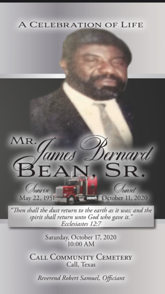 James Bernard Bean Profile Photo