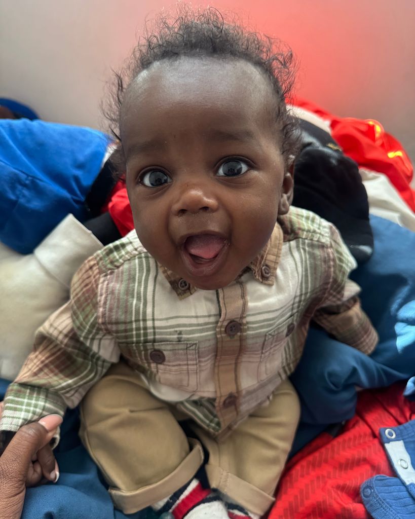 Infant Kyrie Hudson