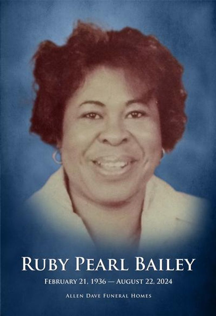 Ruby Pearl Bailey Profile Photo