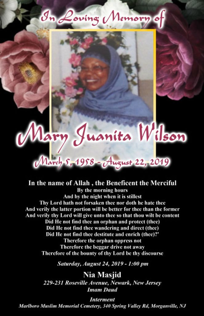 Mary Juanita Wilson Profile Photo