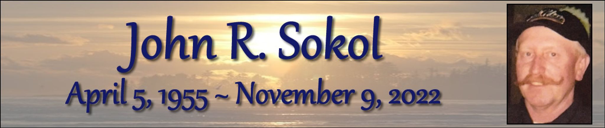 Cover photo for John Sokol's Obituary