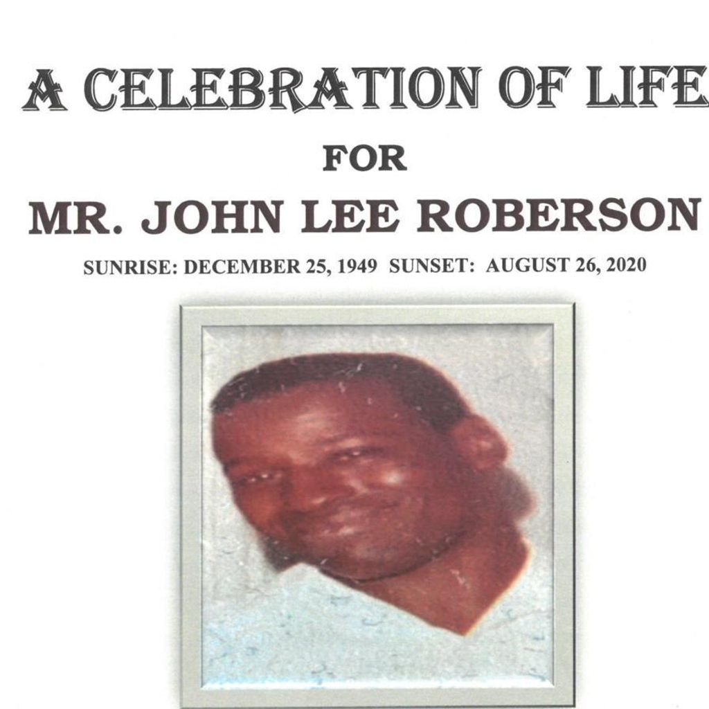 Mr. John Lee Roberson