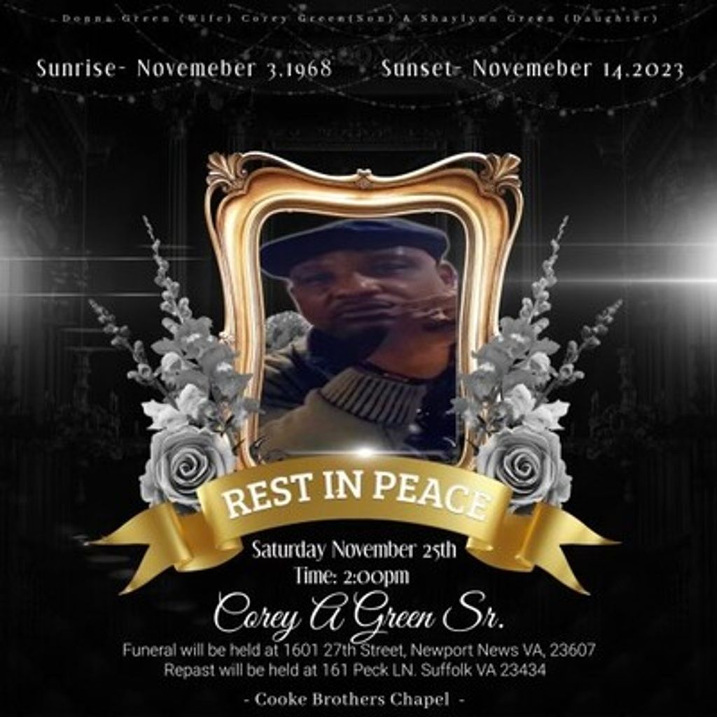 Corey A. Green, Sr. Profile Photo