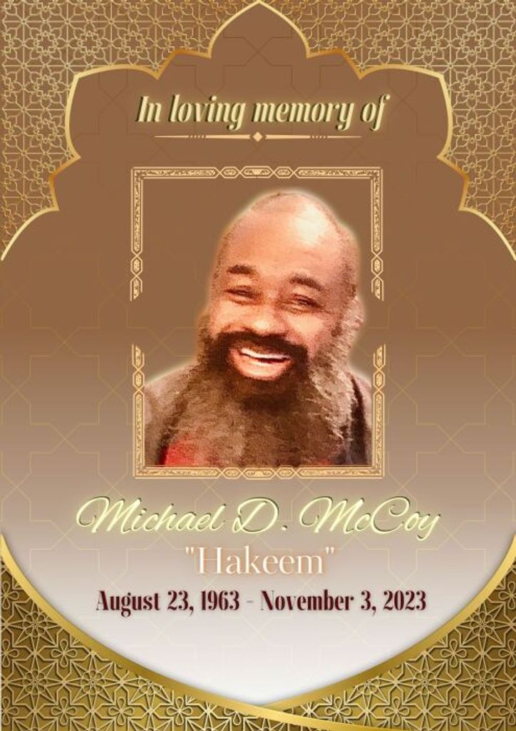 Michael D. (" Hakeem")  Mccoy Profile Photo