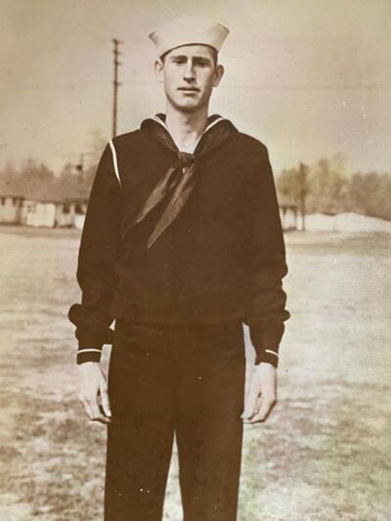 Navy Fireman 1St Class George Price