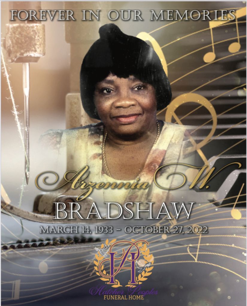 Arzennia Bradshaw Profile Photo