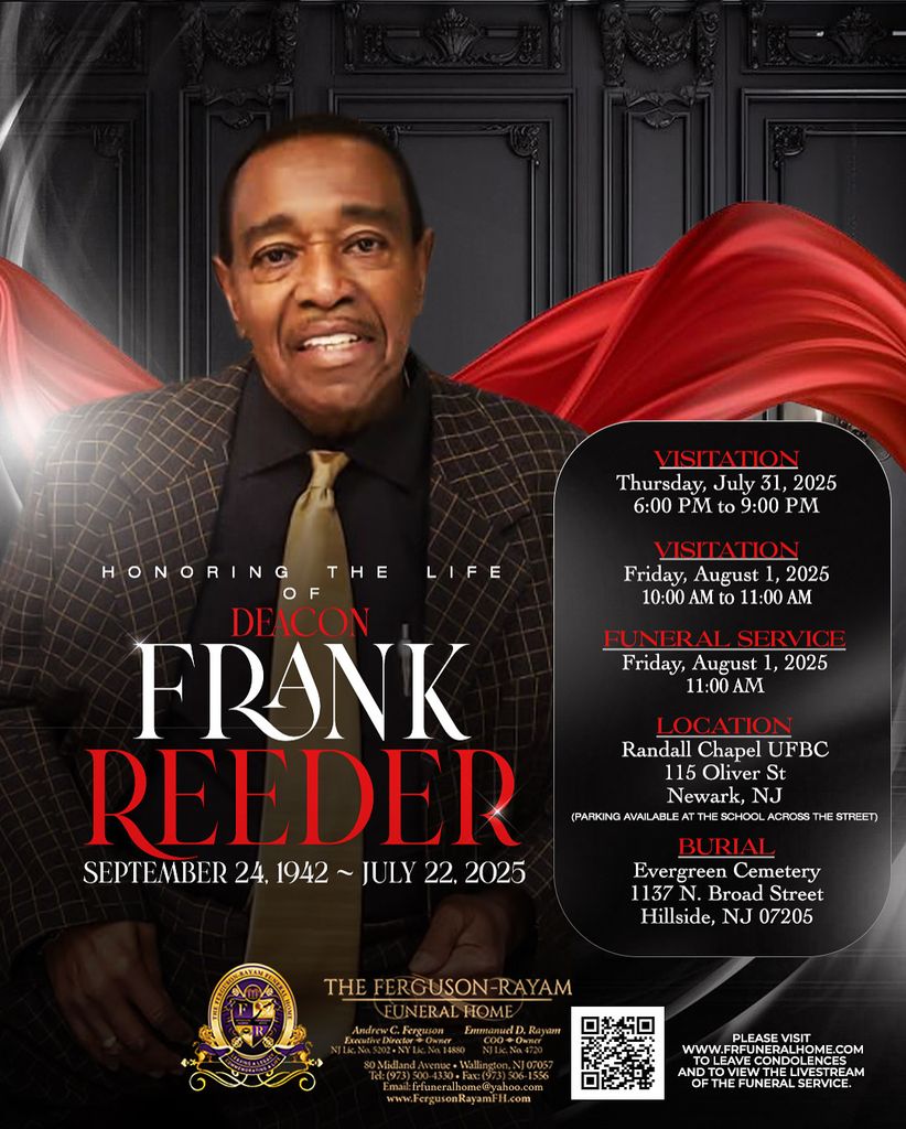 Deacon Frank Reeder, Jr. Profile Photo