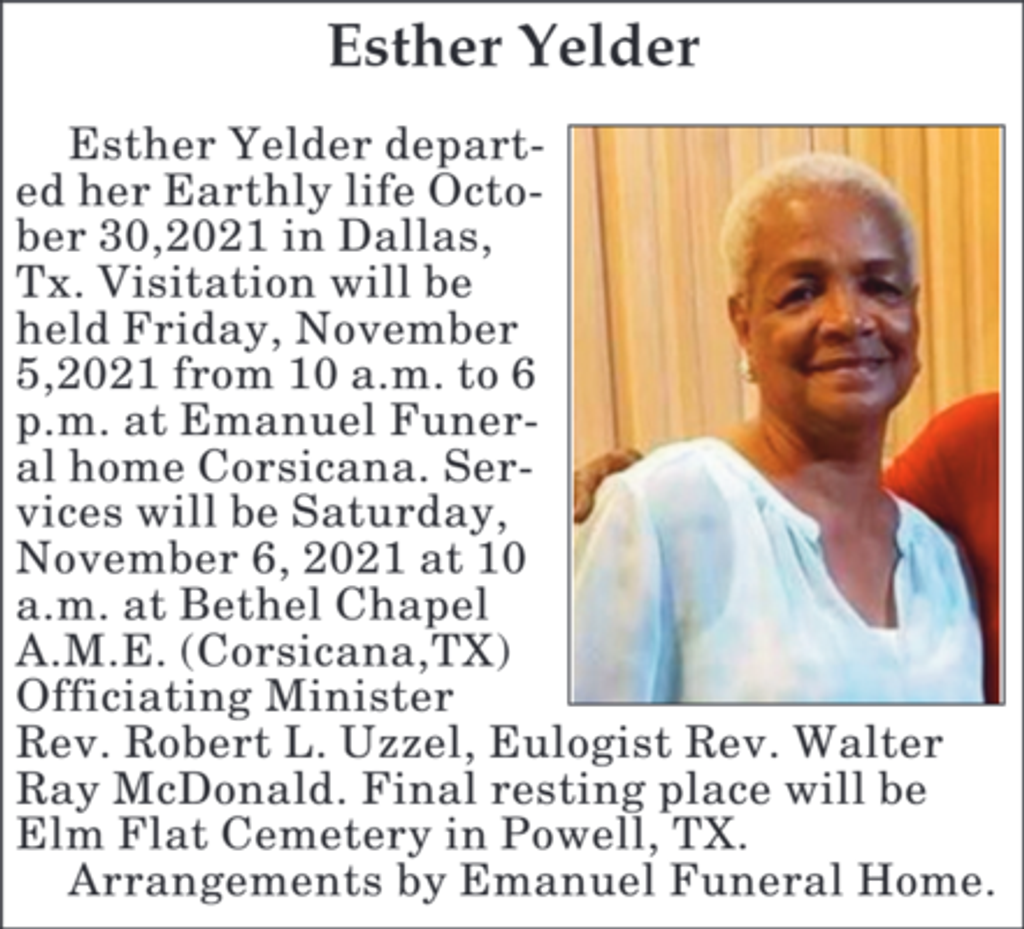 Ester Mae Yelder Profile Photo