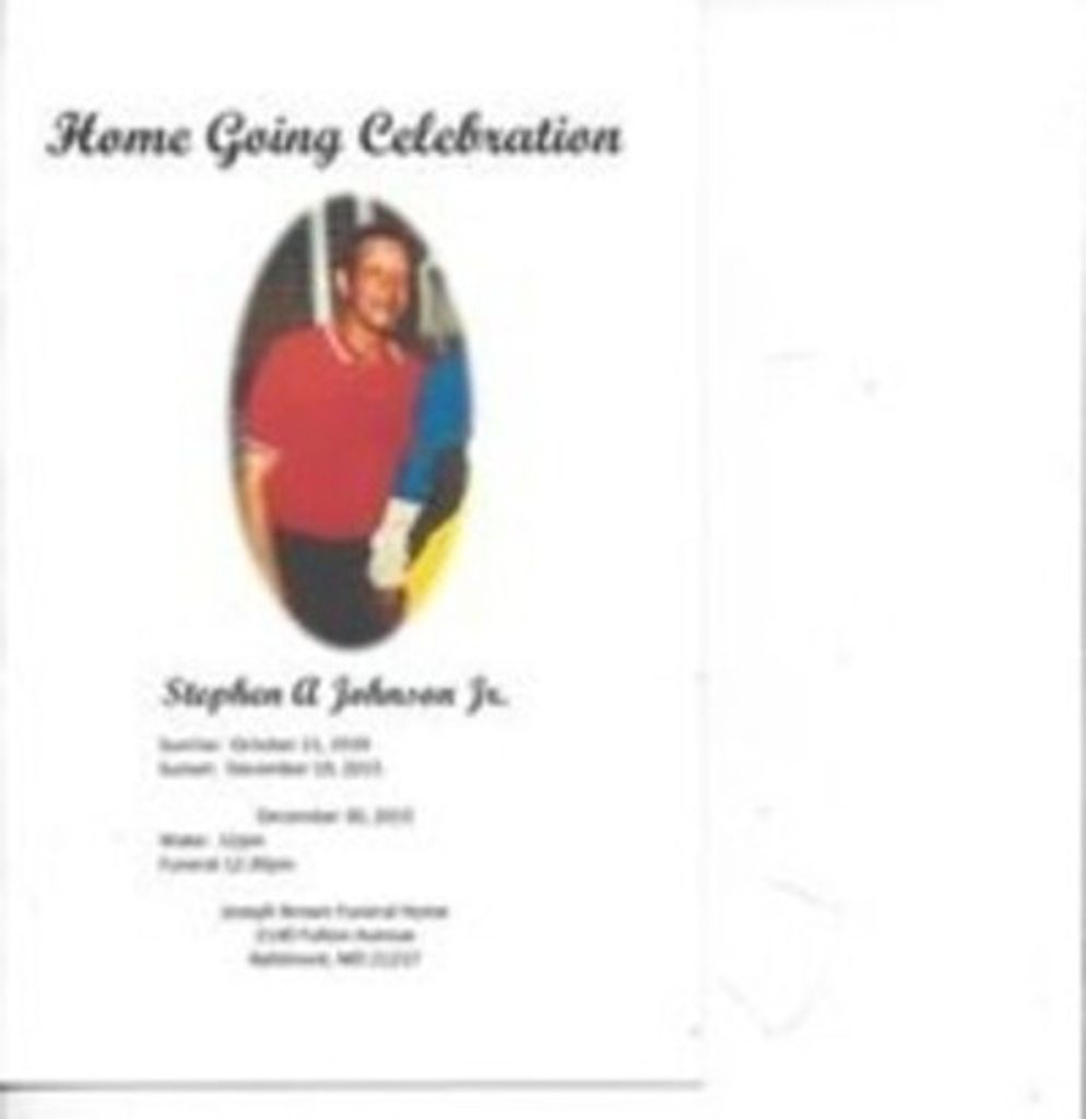 Stephen A. Johnson, Jr.