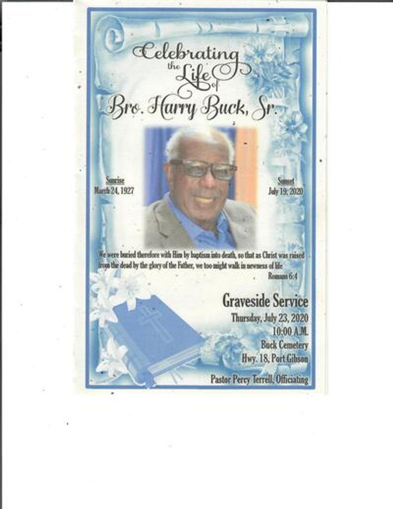 Harry Buck Sr. Profile Photo