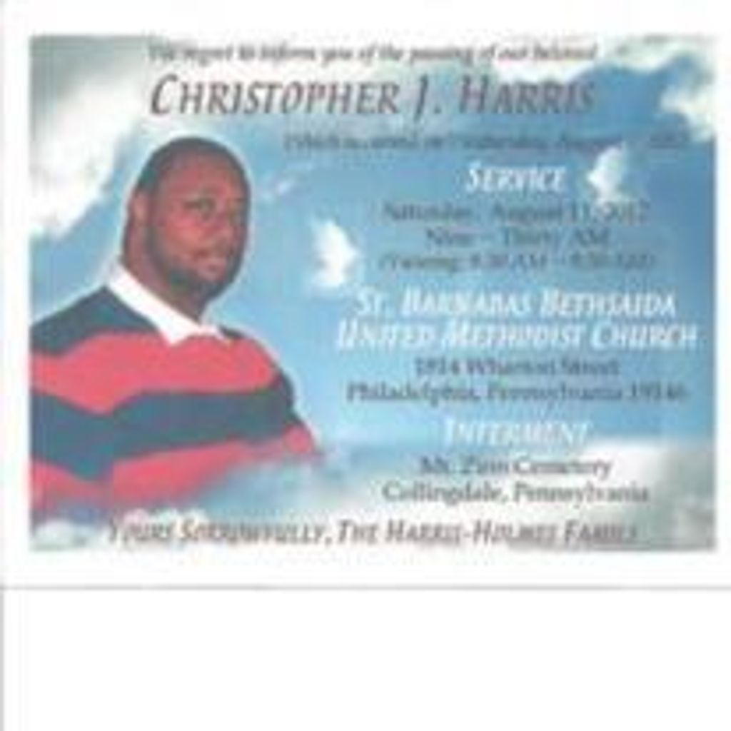 Christopher J Harris