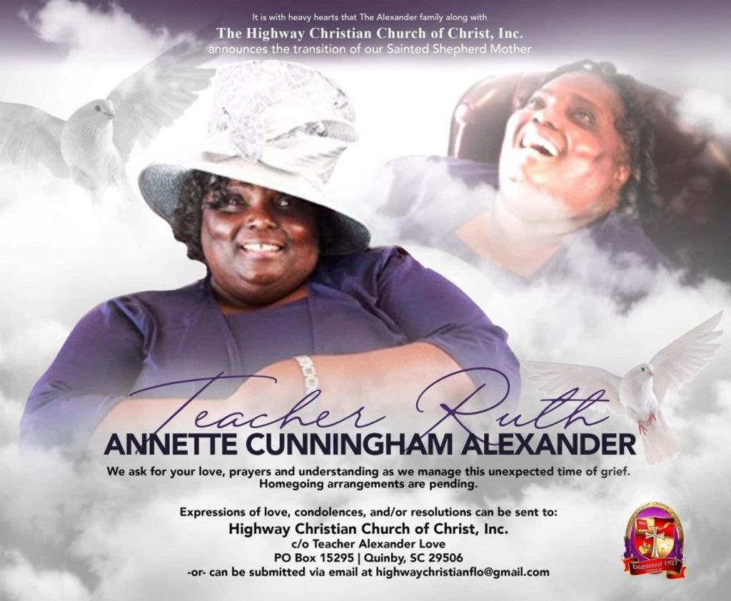 Teacher Ruth Annette Cunningham Alexander Profile Photo