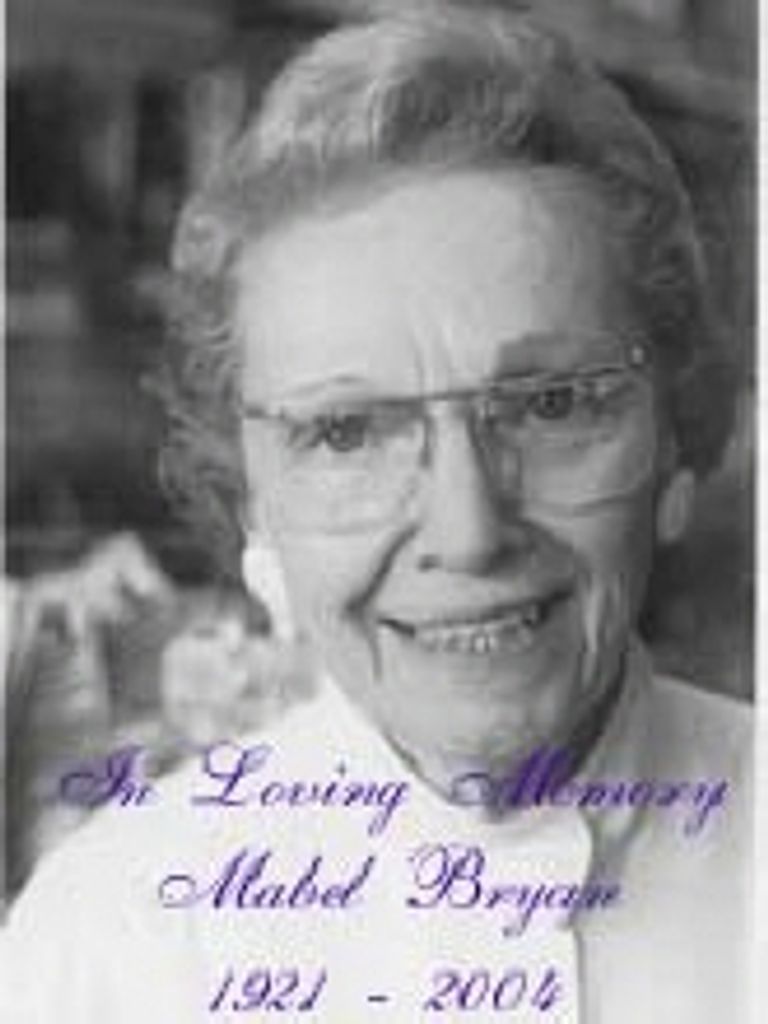 Mabel Baugh Bryan