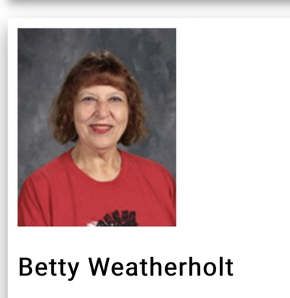 Betty Lynn Weatherholt Profile Photo