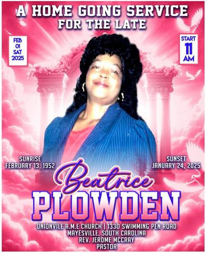 Beatrice Plowden Profile Photo