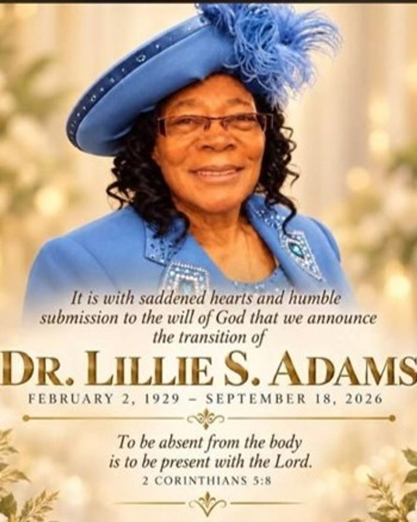 Pastor Lillie Adams Profile Photo