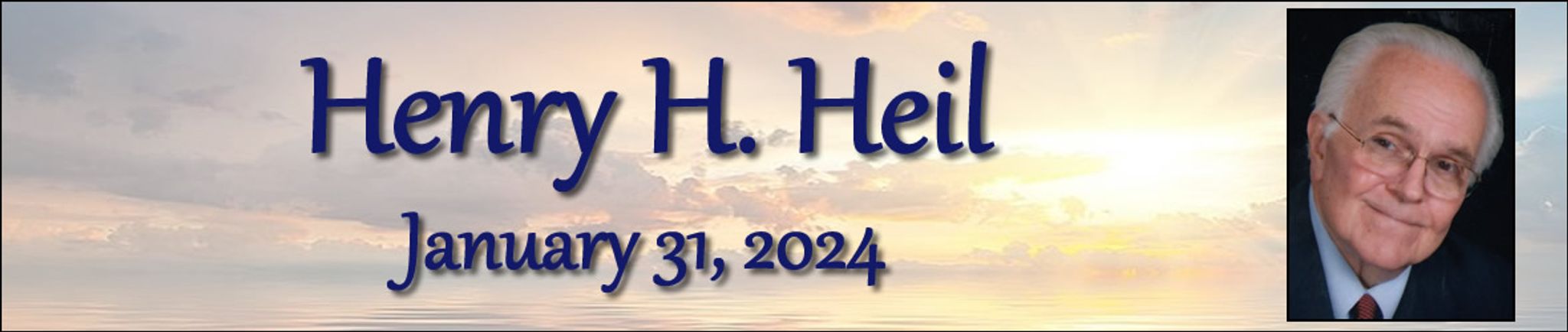 Cover photo for Henry Heil's Obituary