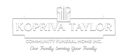 Kopriva Taylor Community Funeral Home Logo